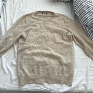 Oatmeal (tan) XL Naadam cashmere sweater